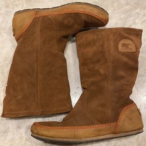 Sorel Moccasins Boots Leather 7.5